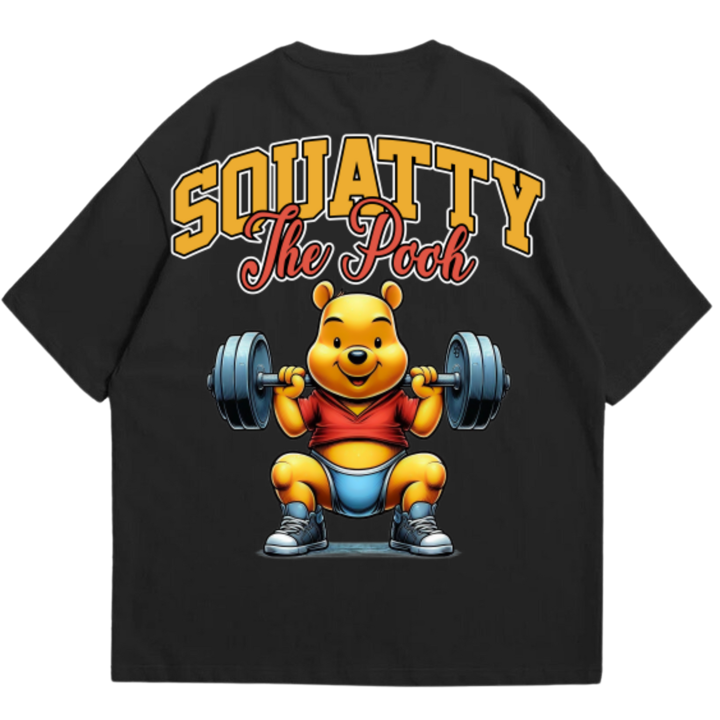 Squatty The Pooh Oversized Shirt