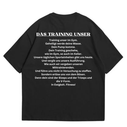 Das Training Unser Oversized Shirt