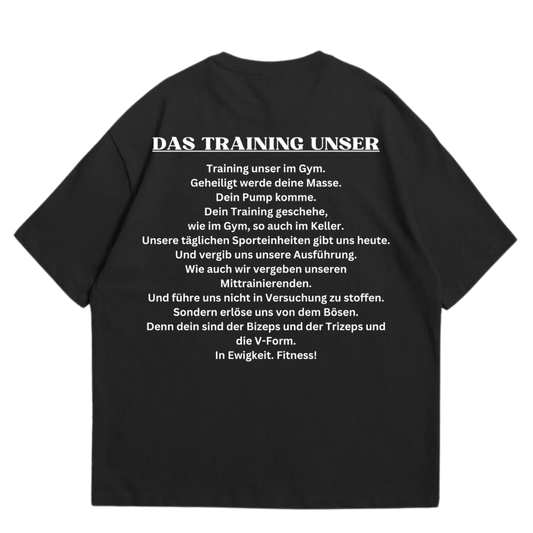 Das Training Unser Oversized Shirt