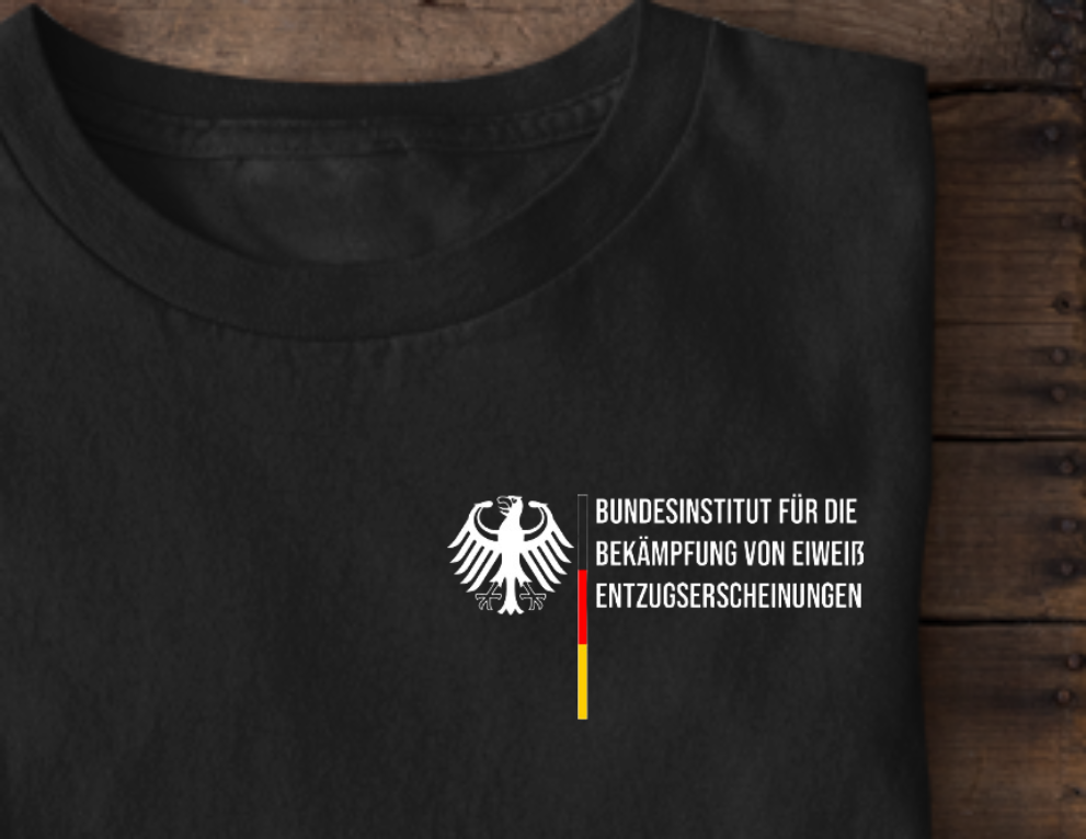 Bundesinstitut Entzugserscheinungen T-Shirt