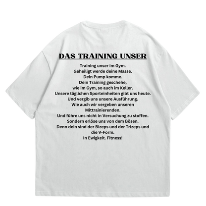 Das Training Unser Oversized Shirt