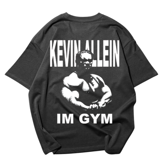 Kevin Allein Im Gym Oversized Shirt