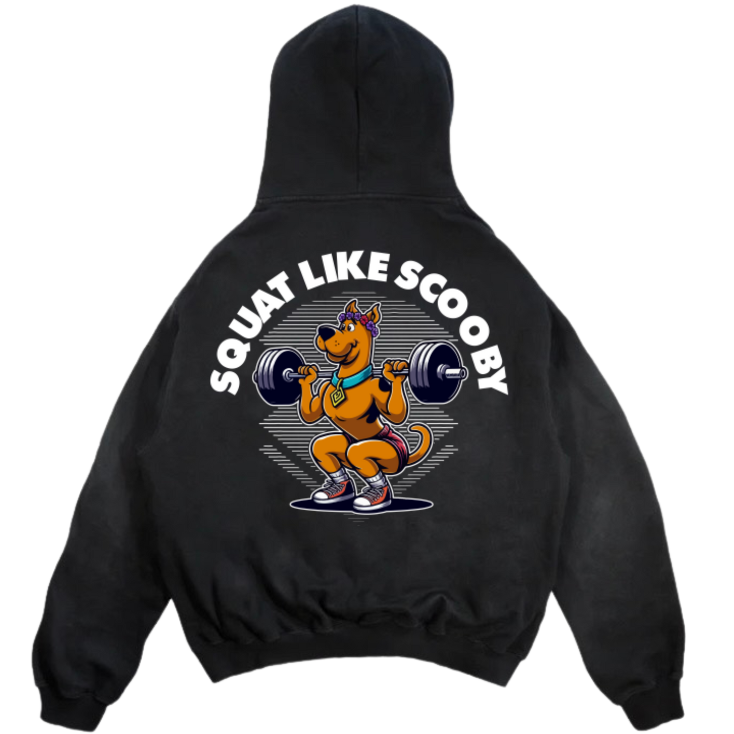 Squat Like Scooby Oversized Hoodie