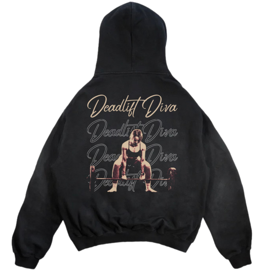 Deadlift Diva Oversized Hoodie