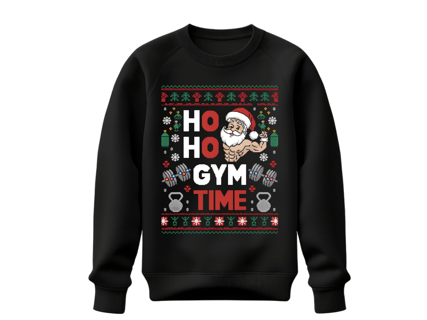 Ho Ho Gym Time Sweatshirt