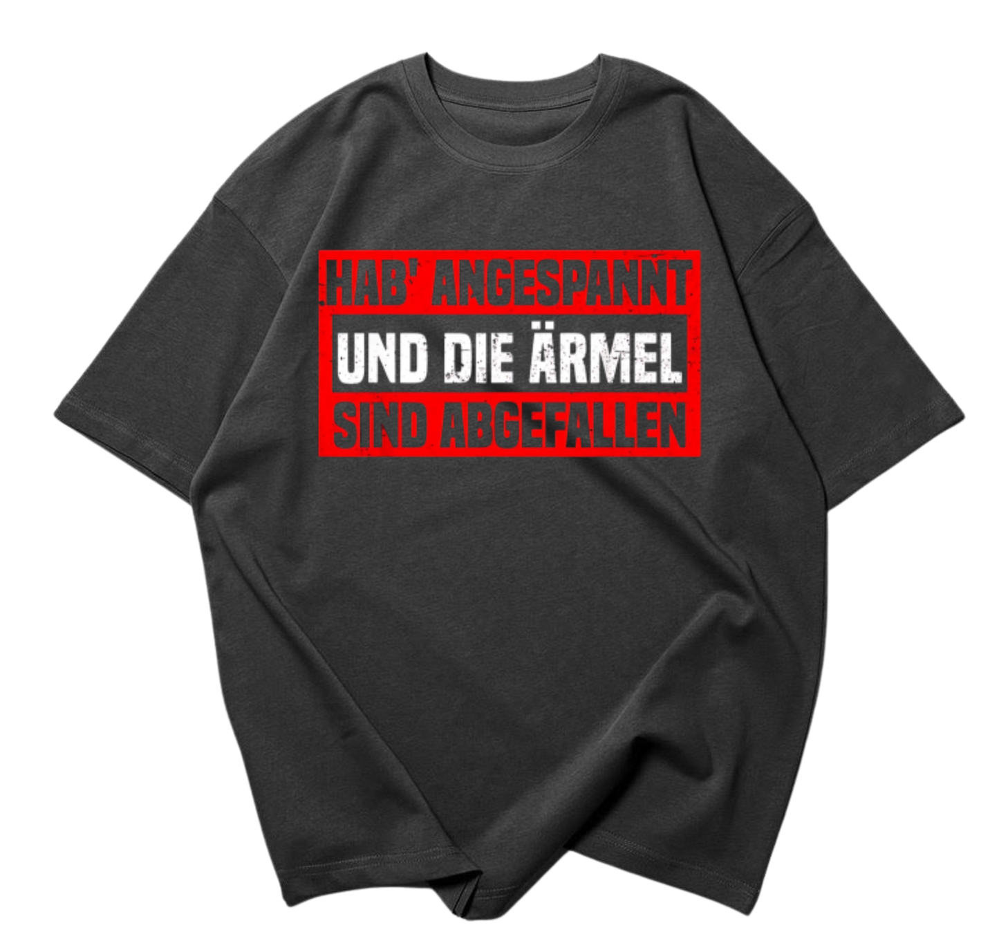 Ärmel Abgefallen Oversized Shirt