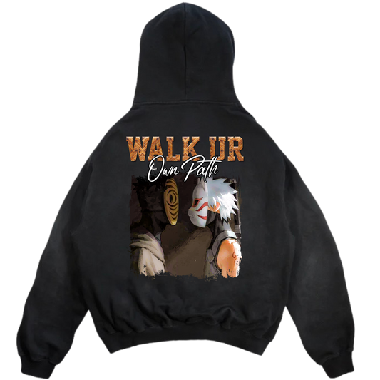 Walk Ur Own Path Oversized Hoodie