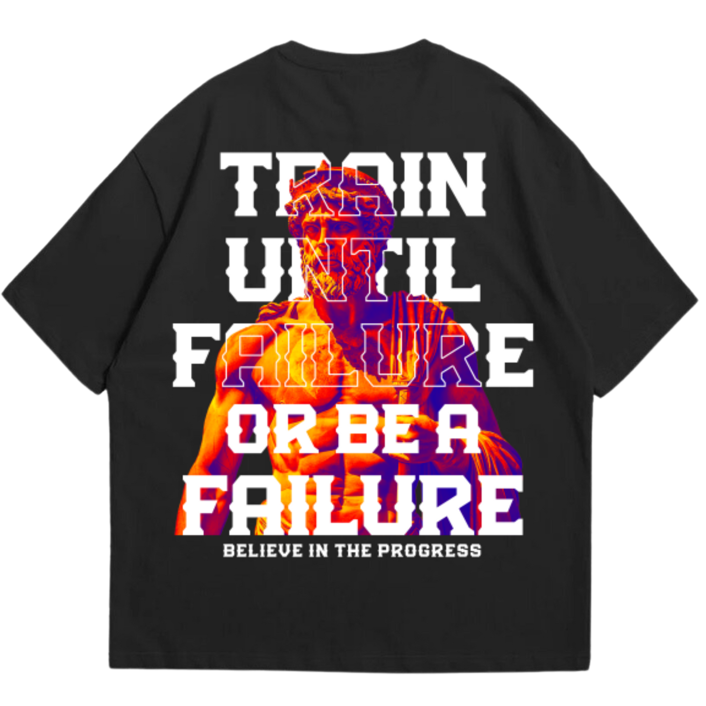 Train Until Failure Oversized Shirt