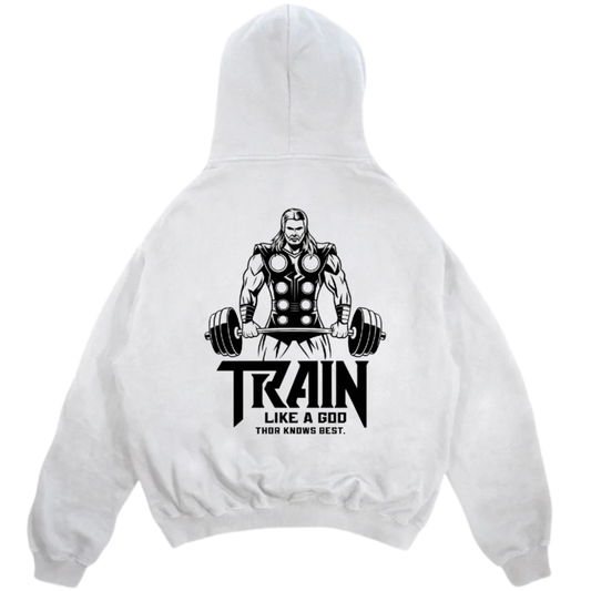 Train Like A God Oversized Hoodie