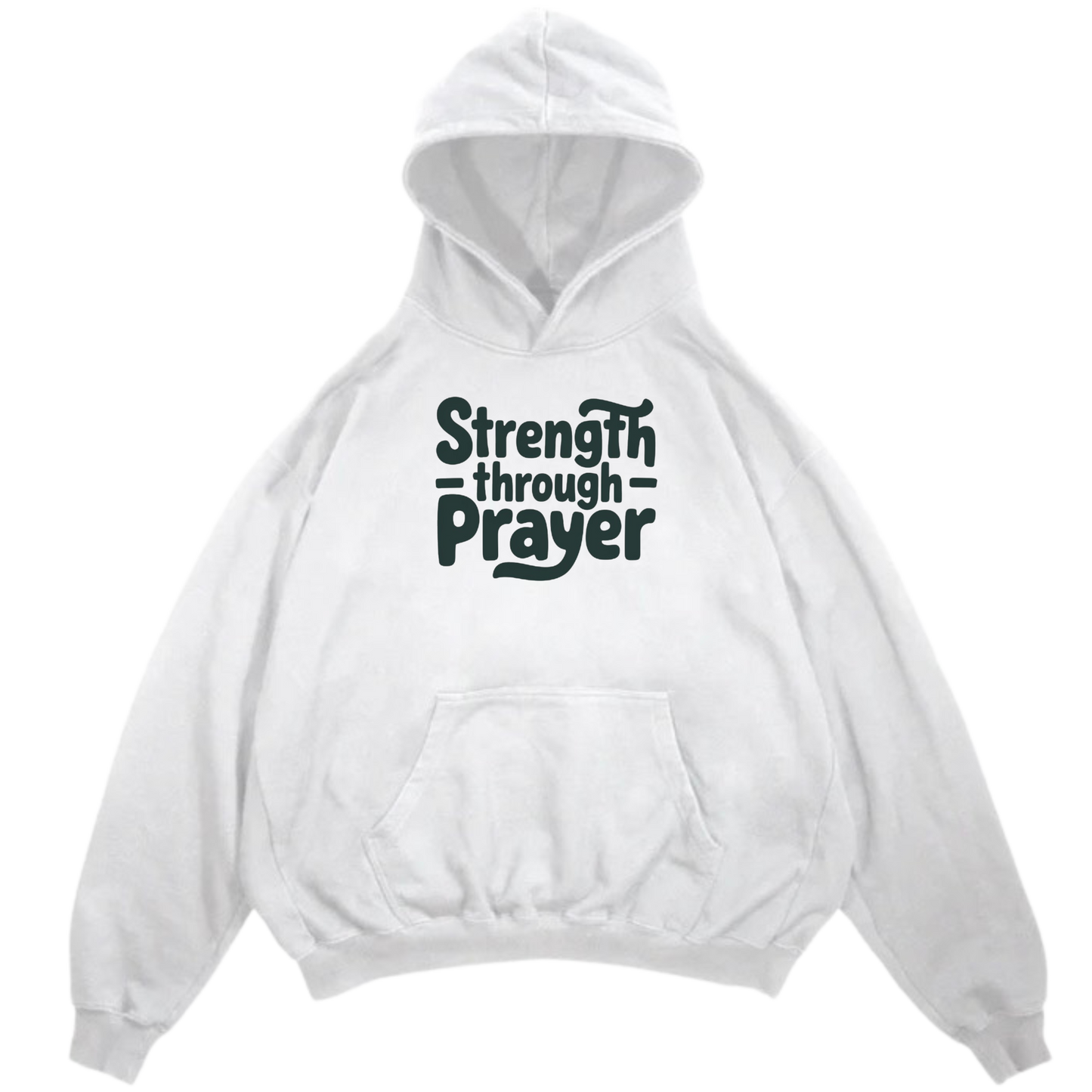 Strength Through Prayer Oversized Hoodie