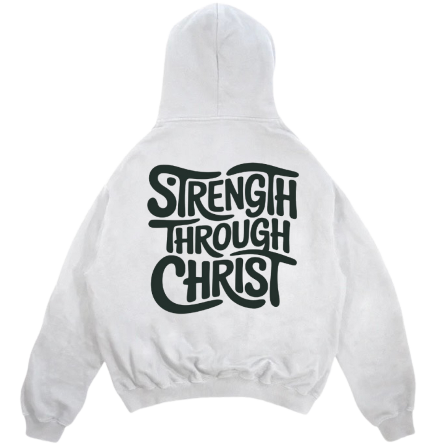 Strength Through Christ Oversized Hoodie