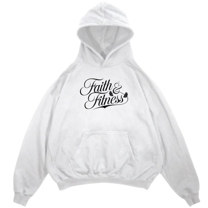 Faith And Fitness Oversized Hoodie