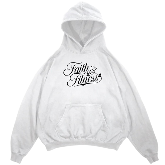 Faith And Fitness Oversized Hoodie