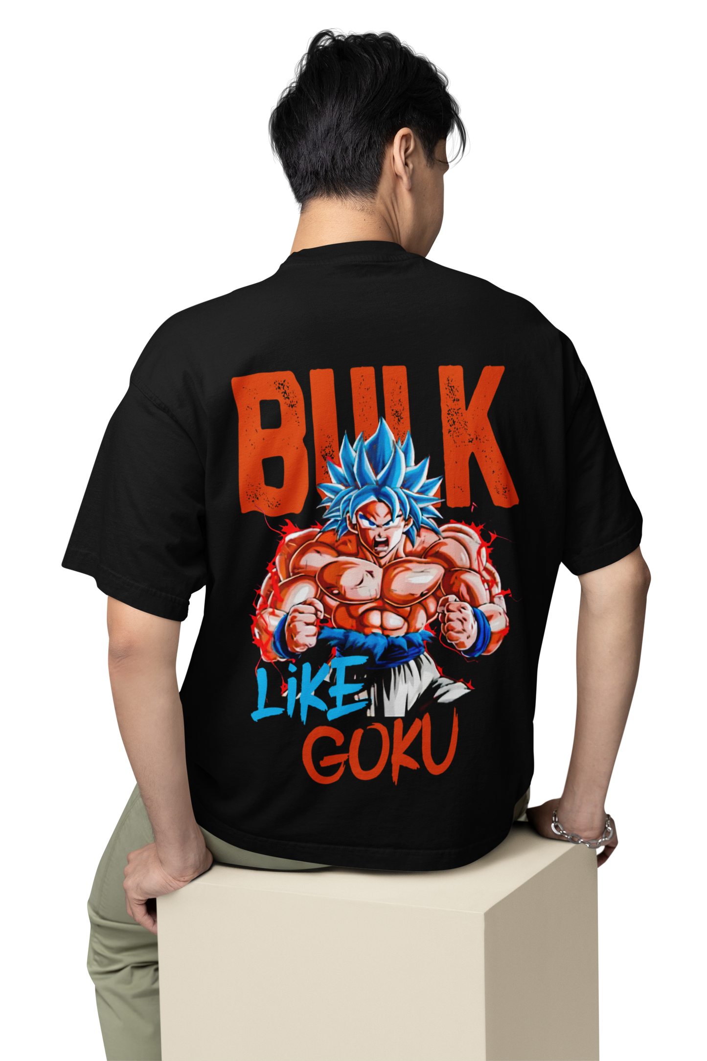 Bulk Like Goku Oversized Shirt